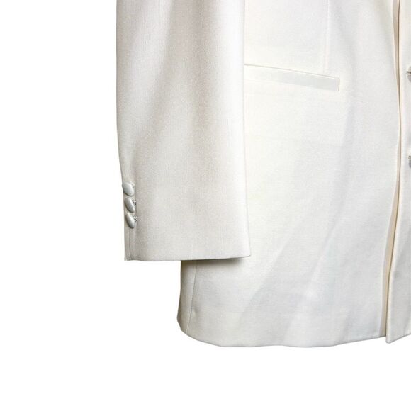 Marcozzi White Official Blazer Made in U.S Size 41L - Picture 5 of 9